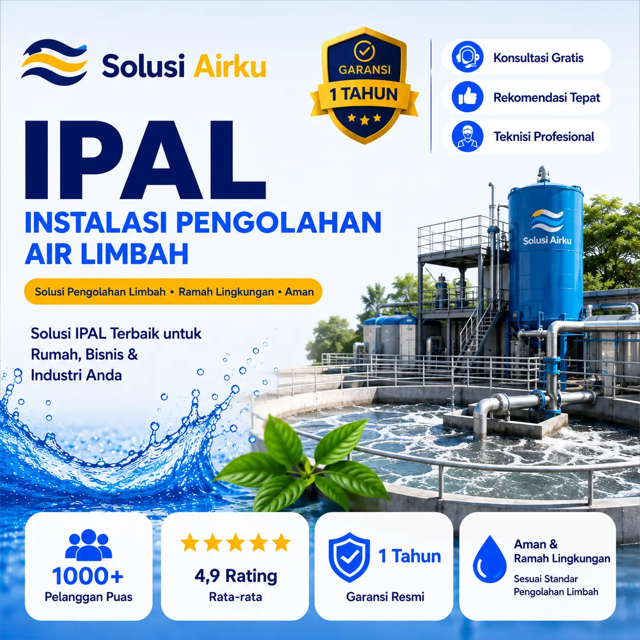 Jasa IPAL - instalasi pengolahan air limbah
